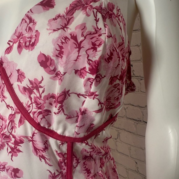 Belle Plus Size Summer Casual Botanical Print Sleeveless Maxi Dress - Picture 4 of 7